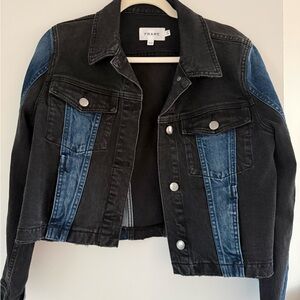 Frame Denim Black Jacket